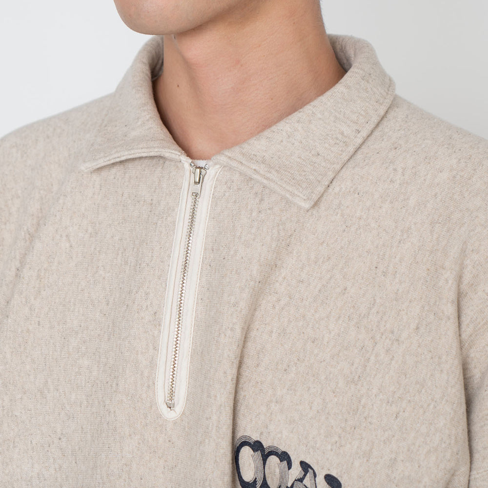 Half Zip-Up Sweat