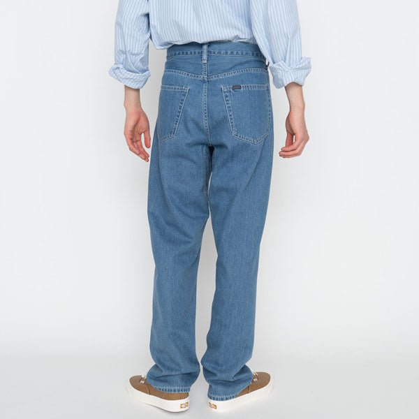 5 Pockets Straight Denim Pants