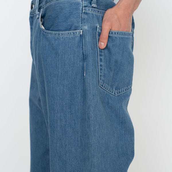 5 Pockets Straight Denim Pants