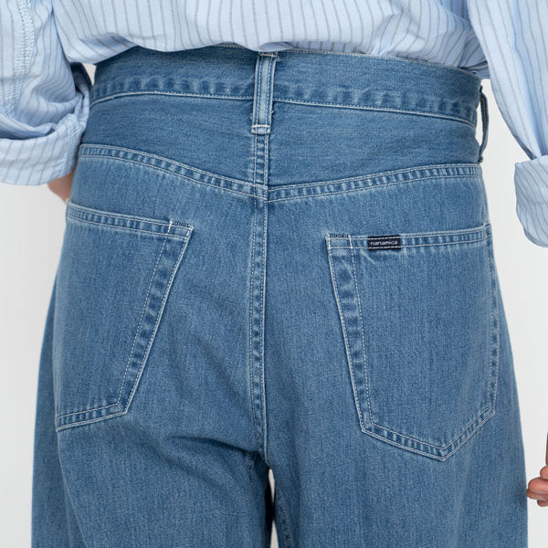 5 Pockets Straight Denim Pants
