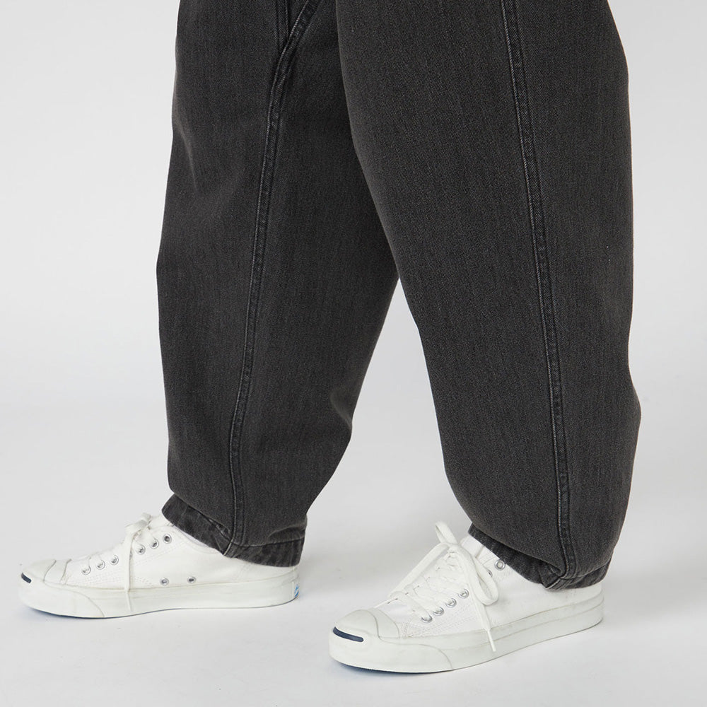 Denim Wide Tapered Field Pants(GRAY)