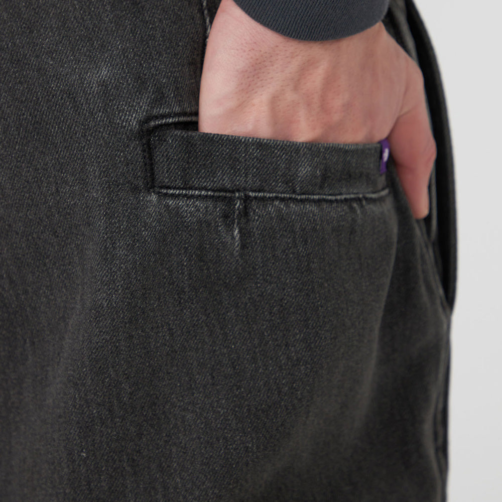 Denim Wide Tapered Field Pants(GRAY)
