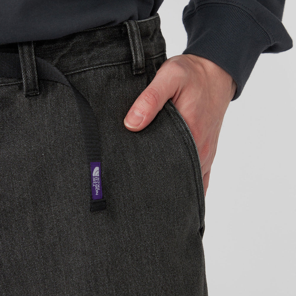 Denim Wide Tapered Field Pants(GRAY)
