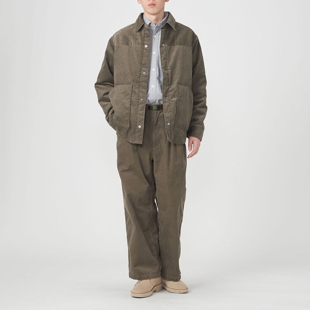 Corduroy Field Insulation Shirt Jacket