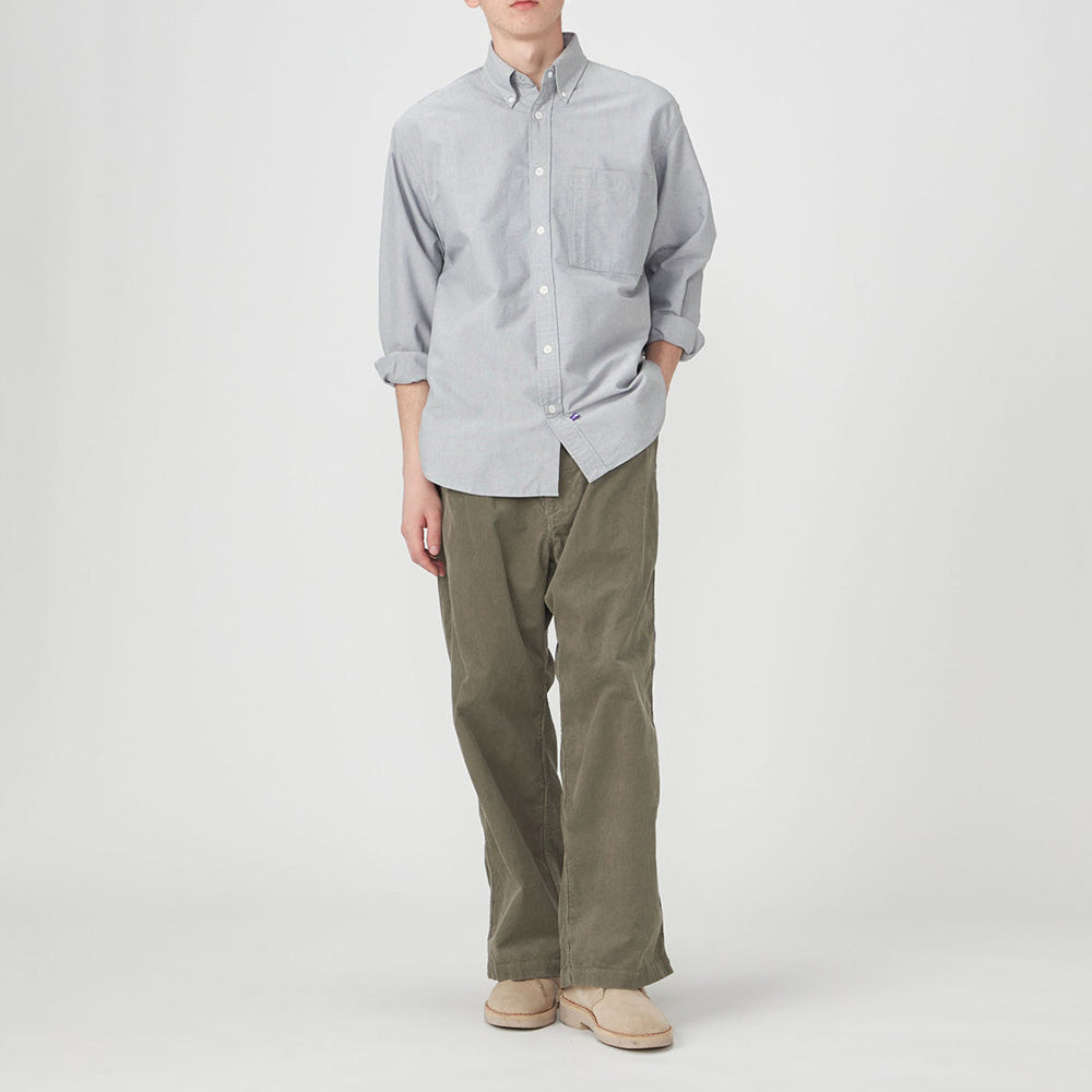 Corduroy Wide Straight Field Pants