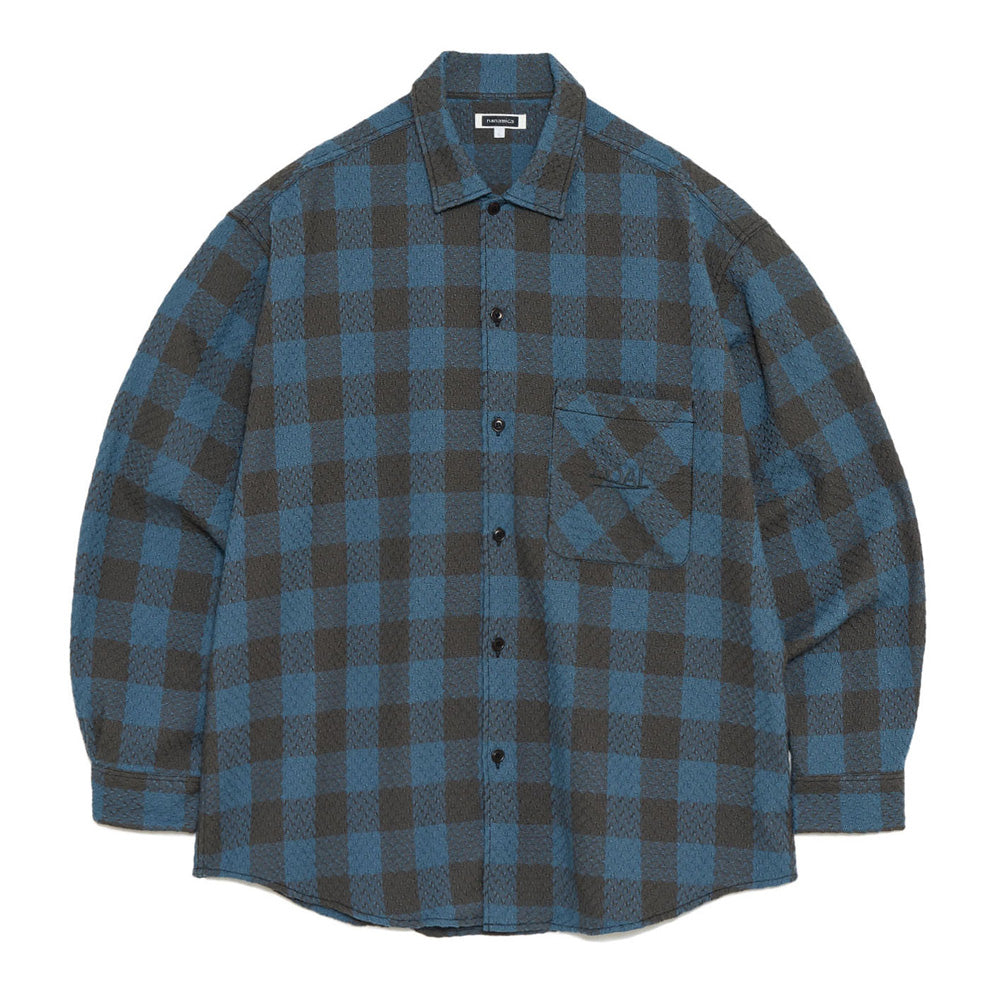 nanamica (ナナミカ) OOAL Block Check Jacquard Shirt S26FG017