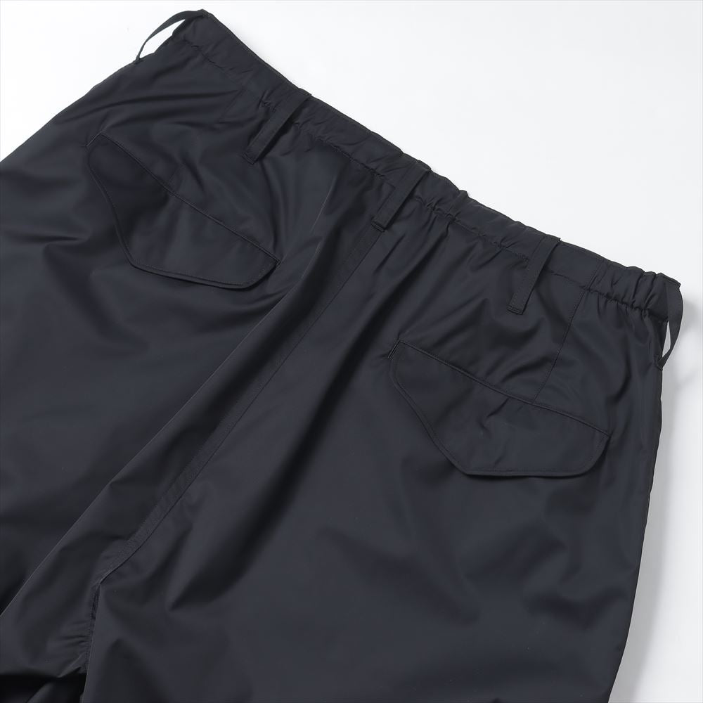 HARD TWIST POLYESTER SATIN LAMINATE FIELD PANTS