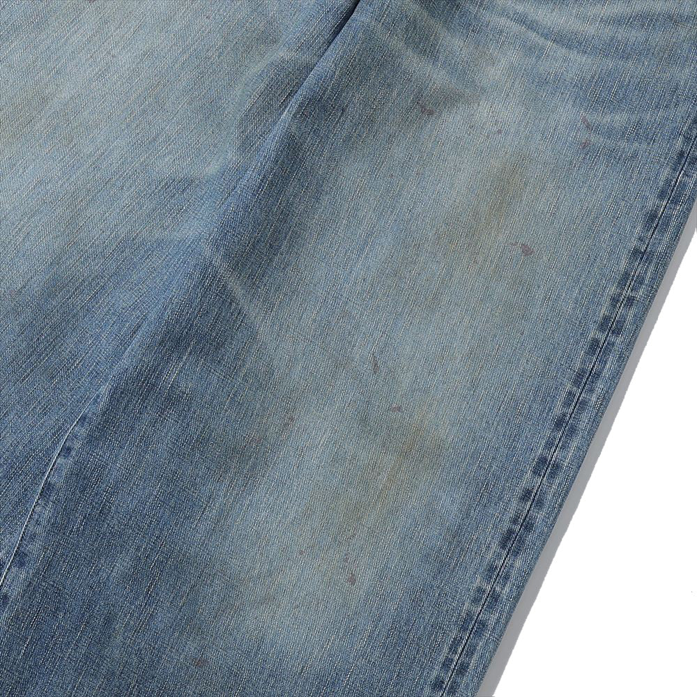 FADED MODERN DENIM PANTS WIDE CUT