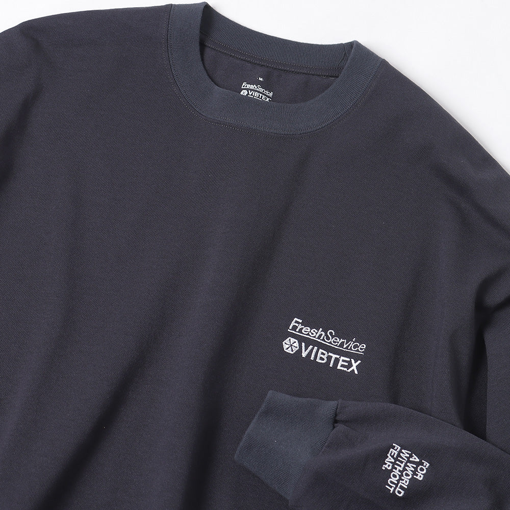 VIBTEX for FreshService L/S CREW NECK TEE