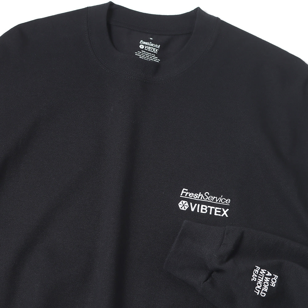 VIBTEX for FreshService L/S CREW NECK TEE