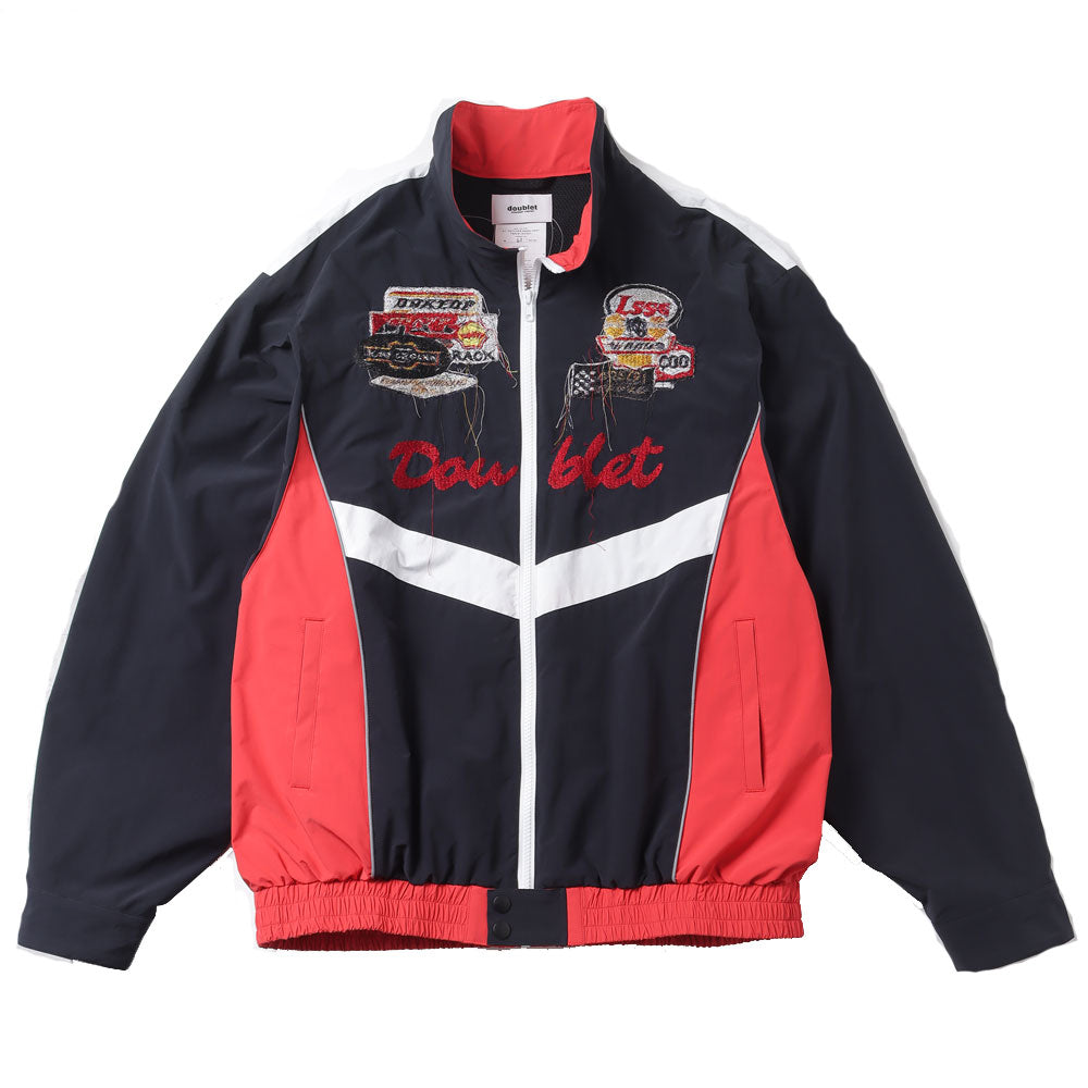 A.I. PATCHES EMBRIDERY TRACK JACKET