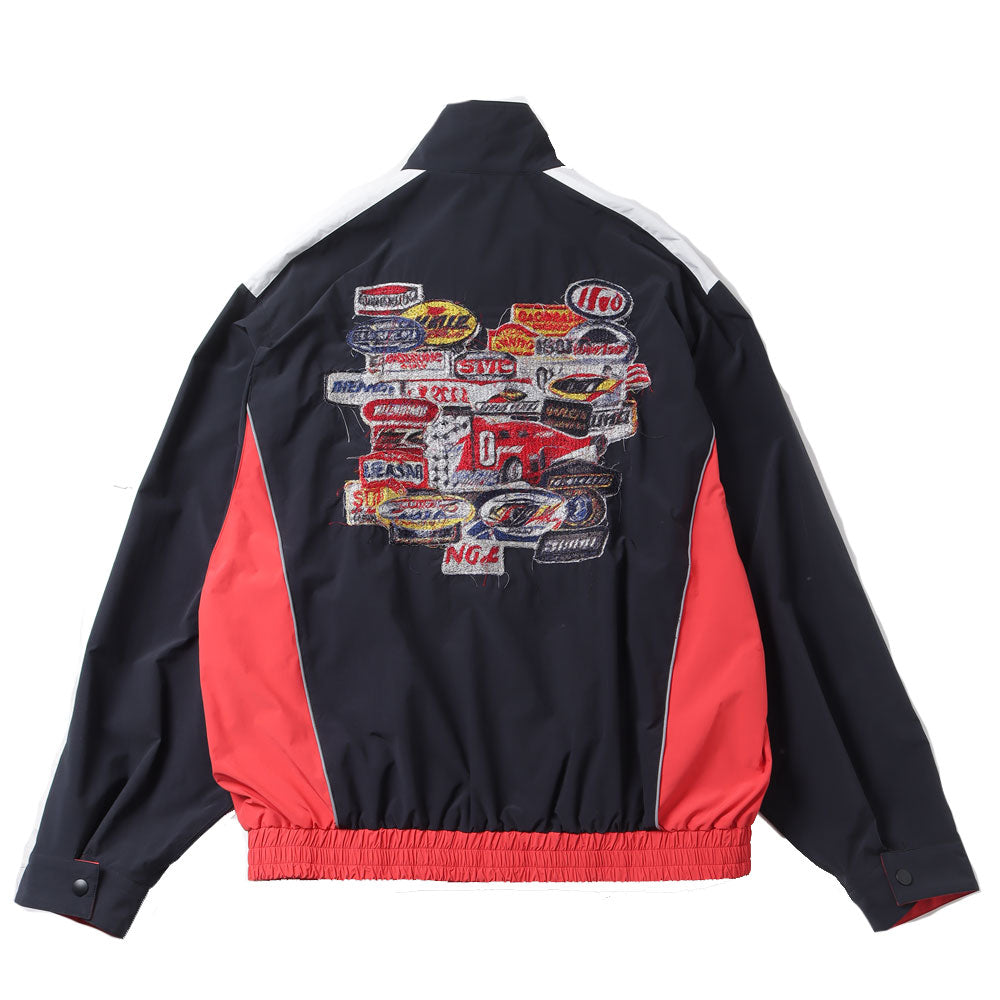 A.I. PATCHES EMBRIDERY TRACK JACKET