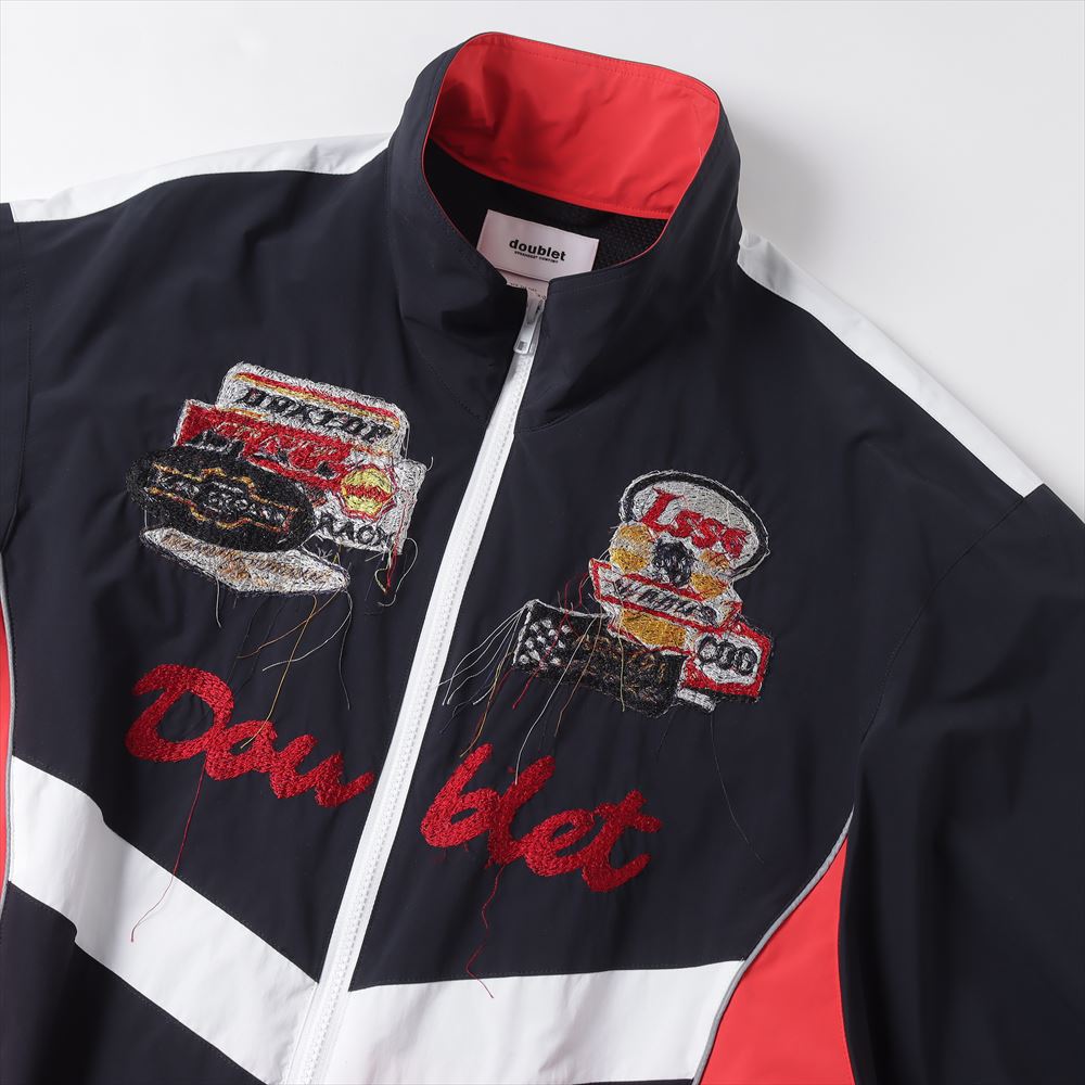 A.I. PATCHES EMBRIDERY TRACK JACKET