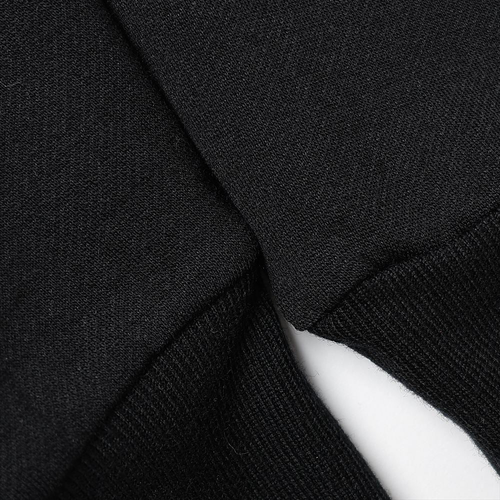 LIGHT WOOL SWEAT HALF ZIP P/O