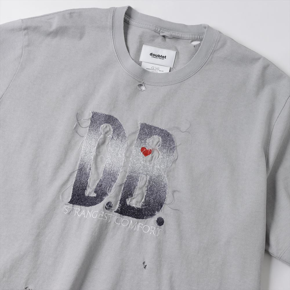 D.B. LOGO EMBROIDERY T-SHIRT