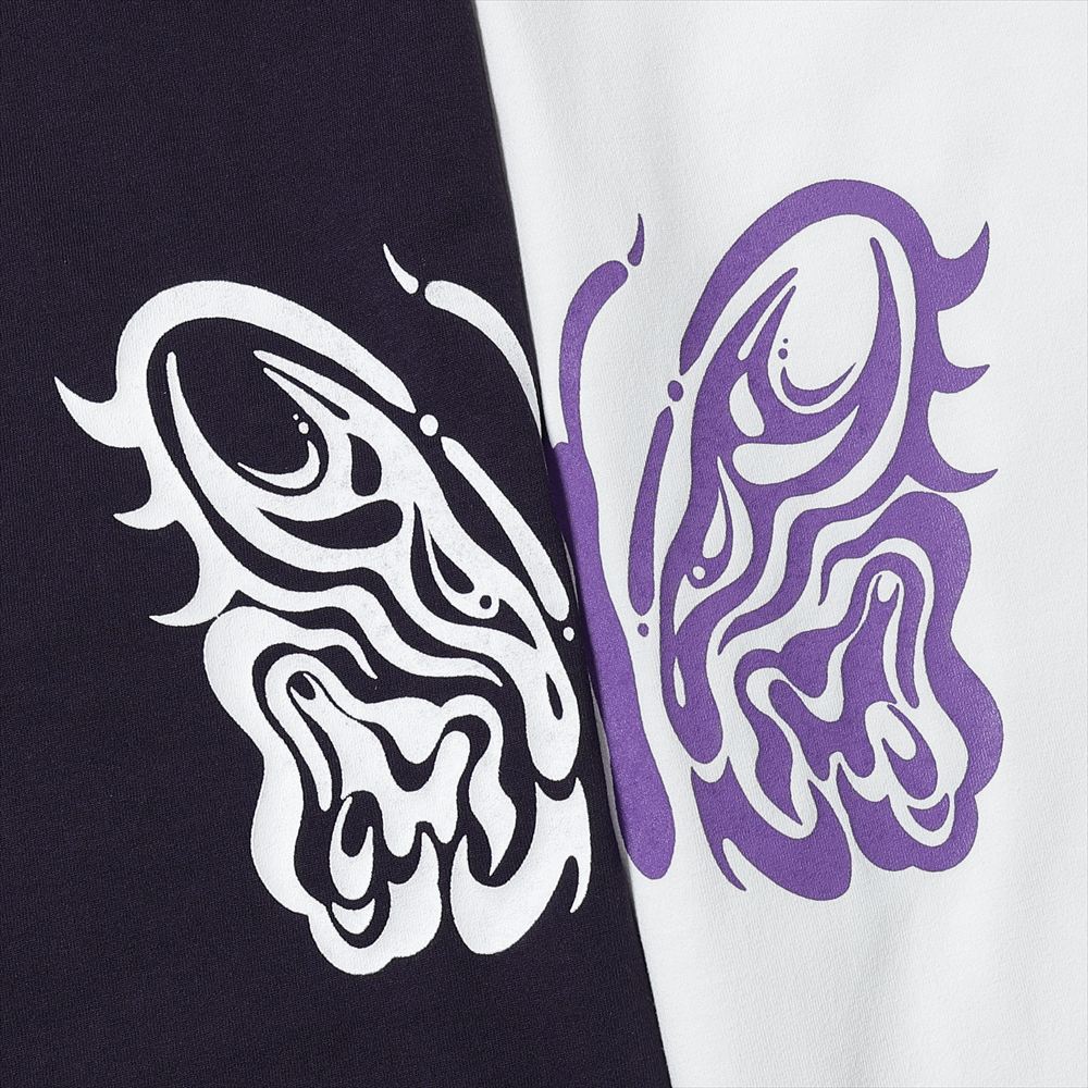 NEEDLES × Kae Tanaka S/S Crew Neck Tee - Poly Jersey / KT Papillon