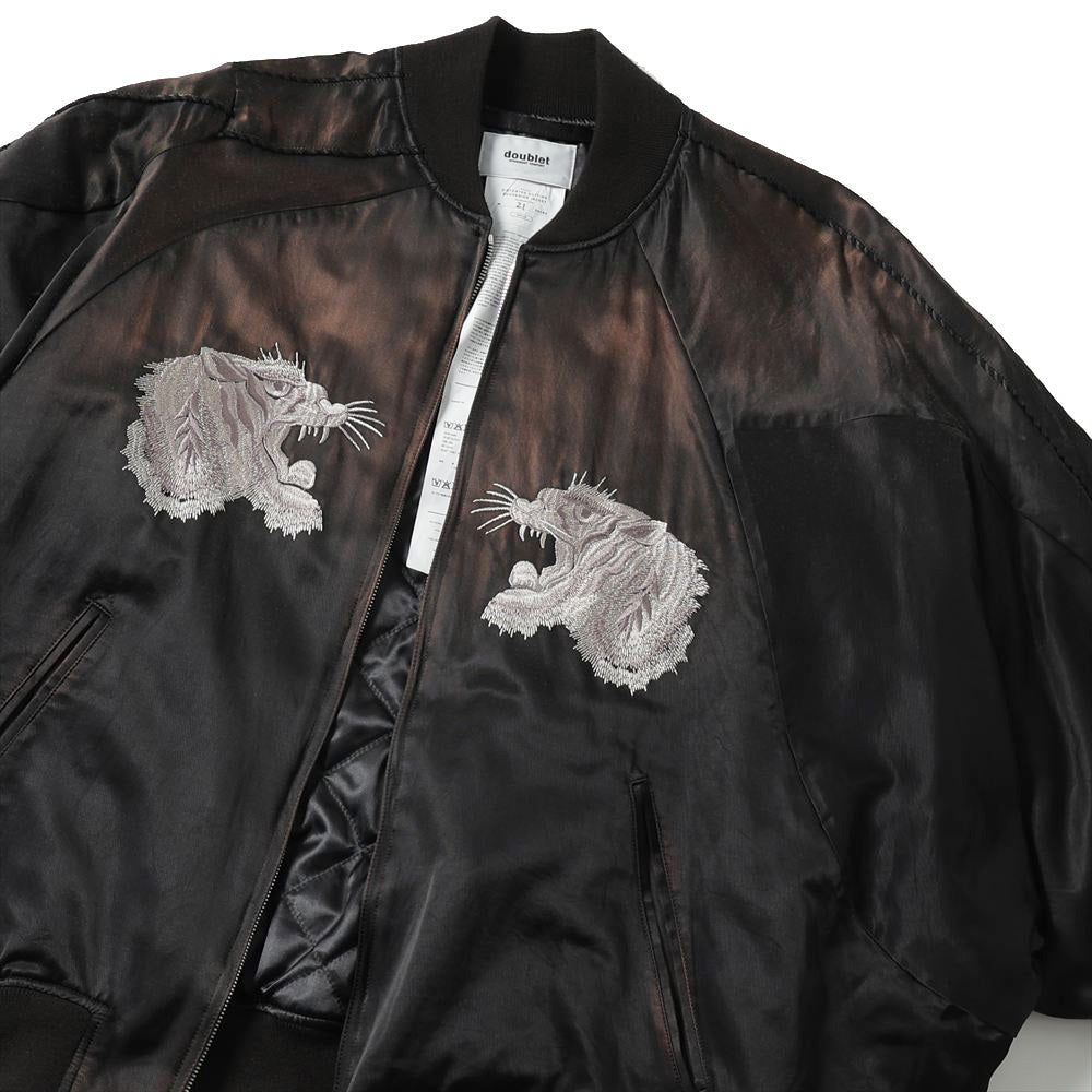 DISTORTED CUTTING SOUVENIOR JACKET