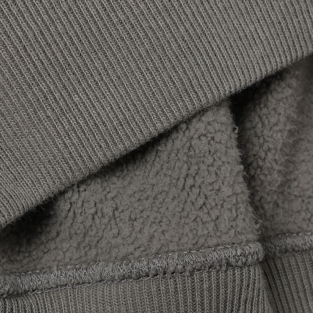 Vintage Half Zip Rib Collar Sweatshirt