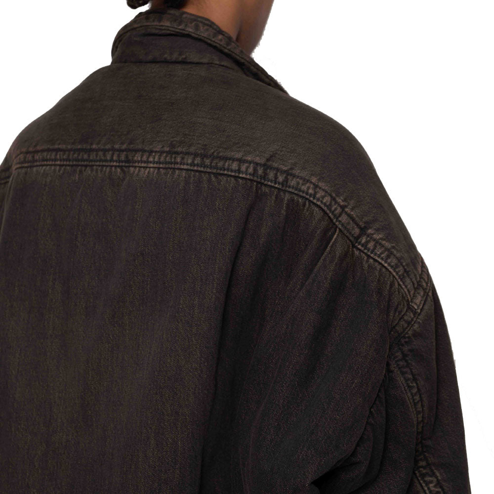 PUFFER DENIM JACKET