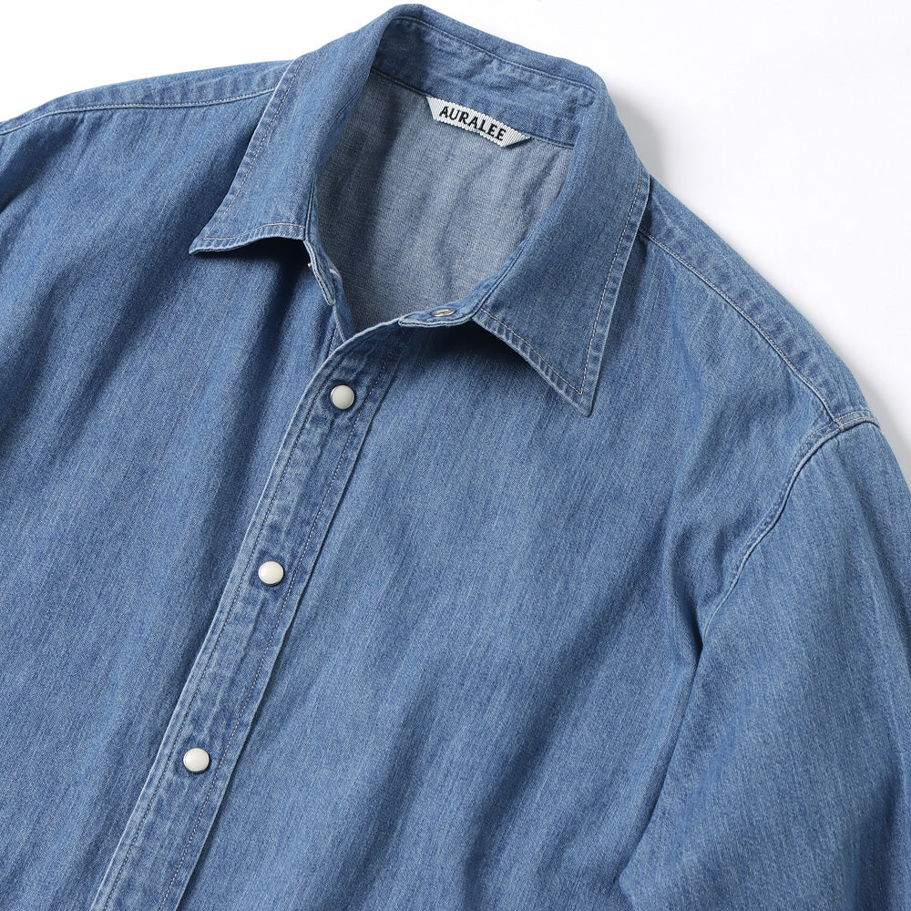 SELVEDGE SUPER LIGHT DENIM SHIRT