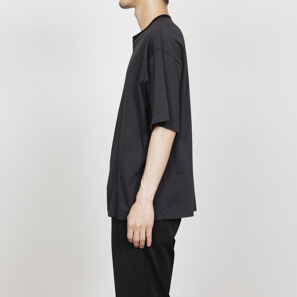 COMFORT FIT Tee ORGANIC SUPIMA BORDER
