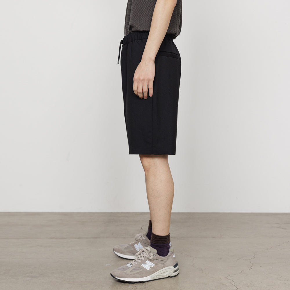 FLAT TAPERED EASY SHORTS ORGANIC WOOL 2/80 TROPICAL