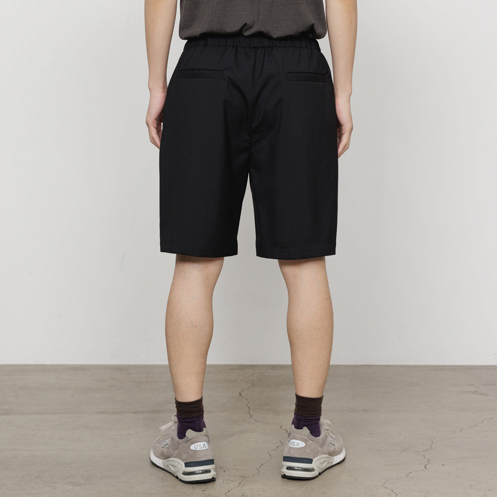 FLAT TAPERED EASY SHORTS ORGANIC WOOL 2/80 TROPICAL