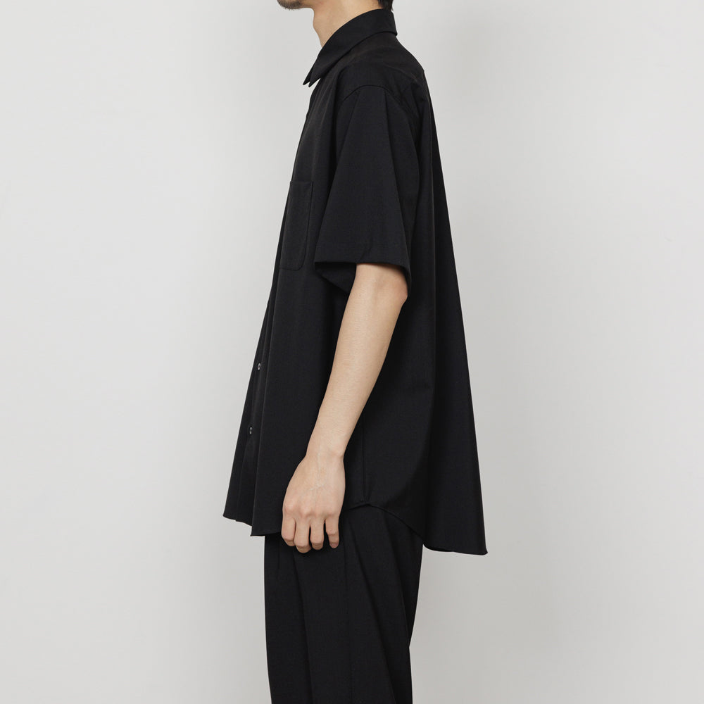 COMFORT FIT SHIRTS S/S ORGANIC WOOL 2/80 TROPICAL