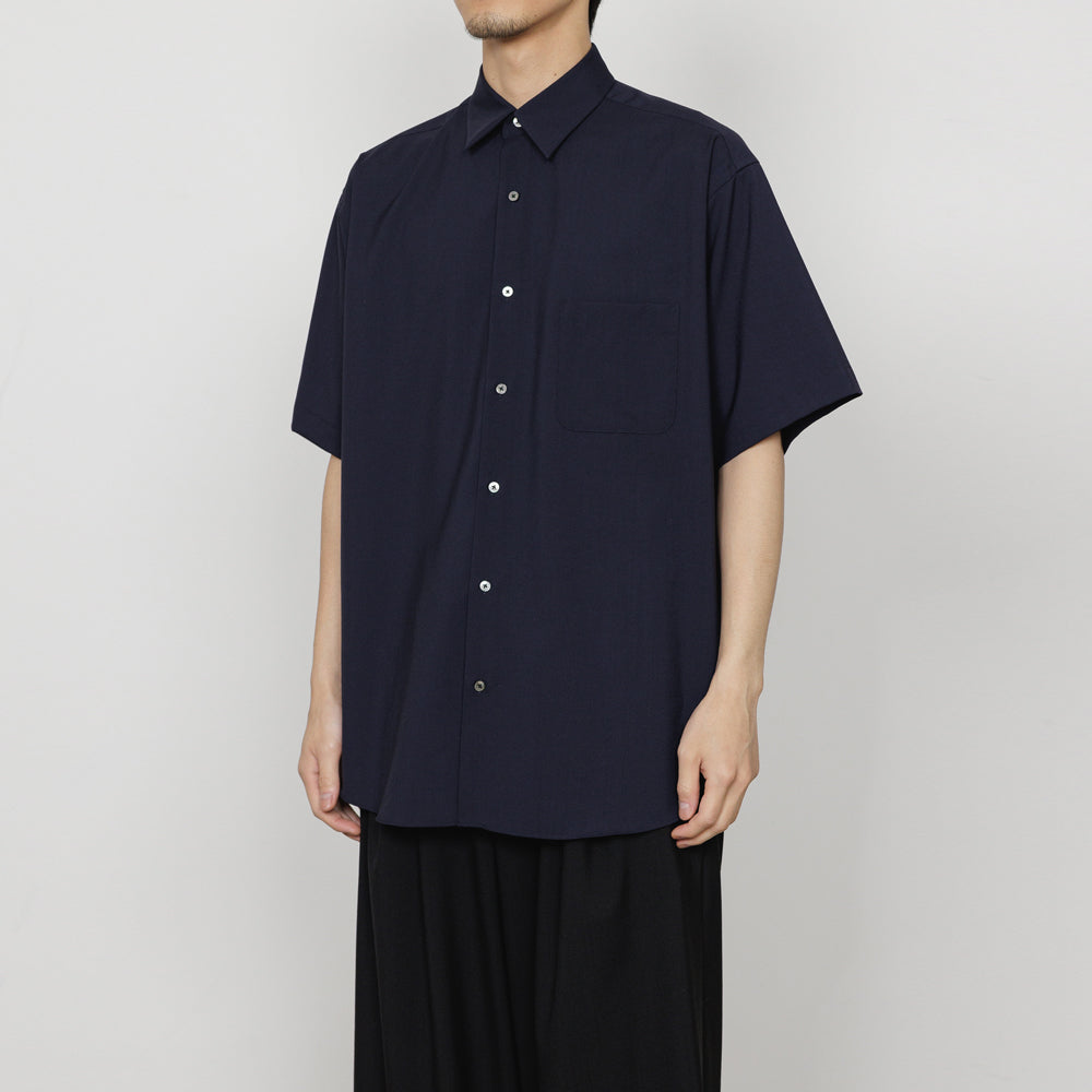 COMFORT FIT SHIRTS S/S ORGANIC WOOL 2/80 TROPICAL