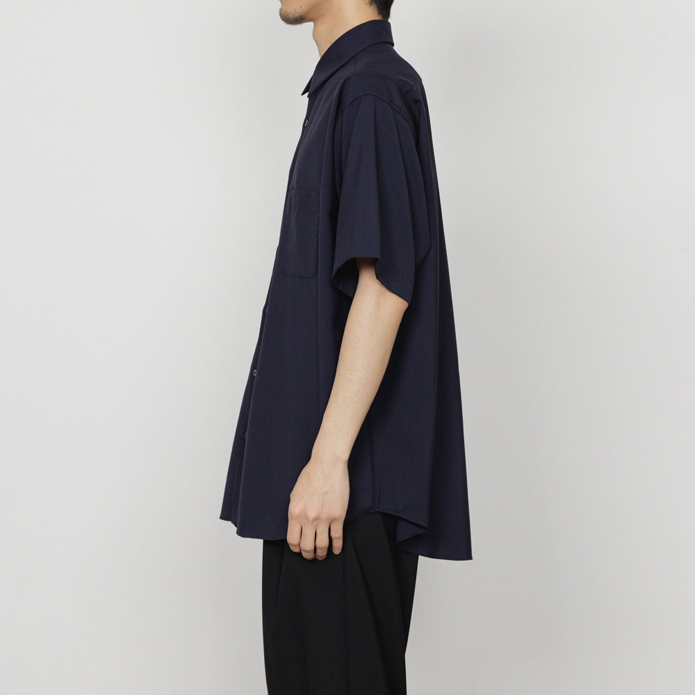 COMFORT FIT SHIRTS S/S ORGANIC WOOL 2/80 TROPICAL