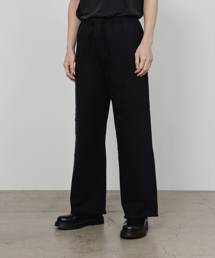 WIDE GYM PANTS ORGANIC COTTON HEAVY FLEECE