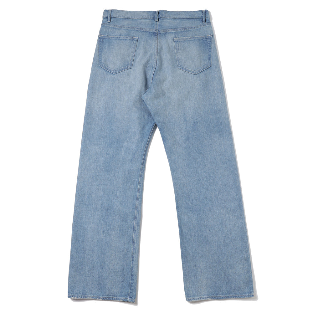 SELVEDGE FADED LIGHT DENIM PANTS