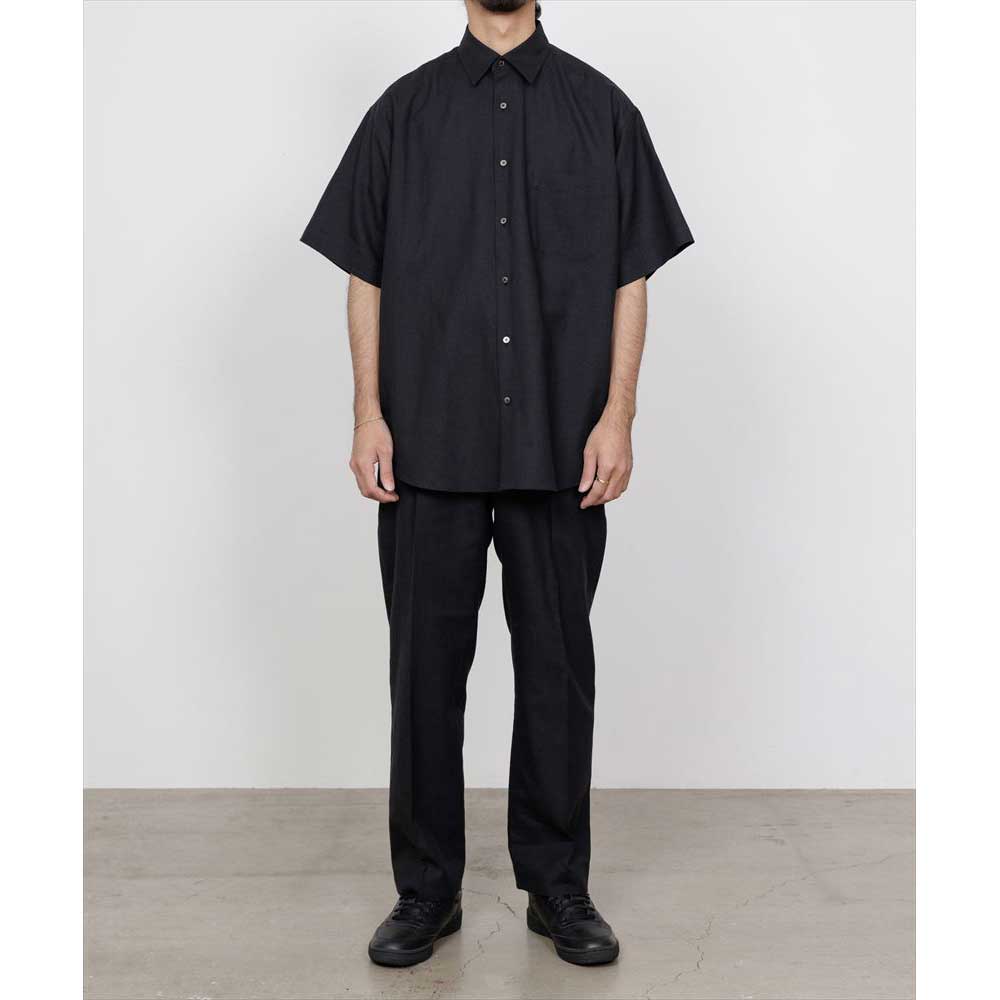 COMFORT FIT SHIRTS S/S ORGANIC WOOL HEMP TROPICAL