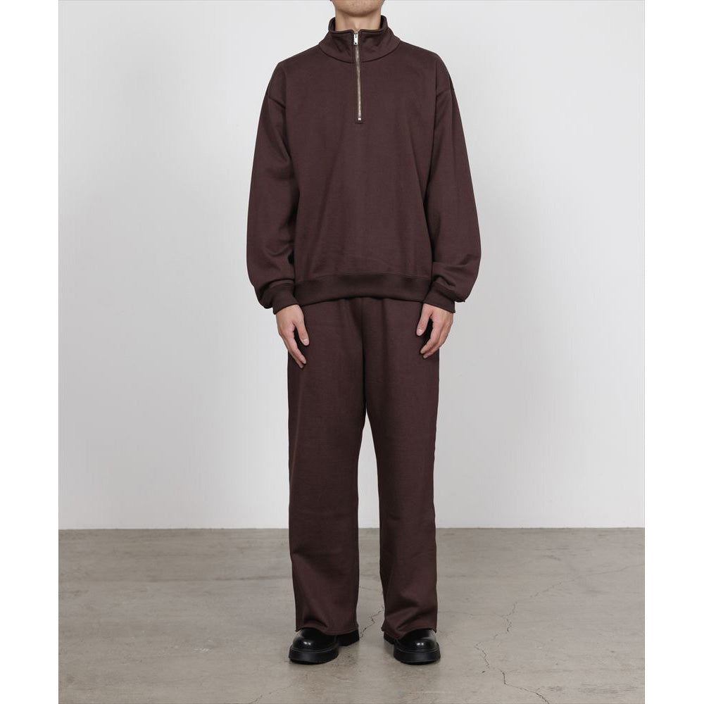 COMFORT HALF ZIP ORGANIC COTTON HEAVY FLEECE