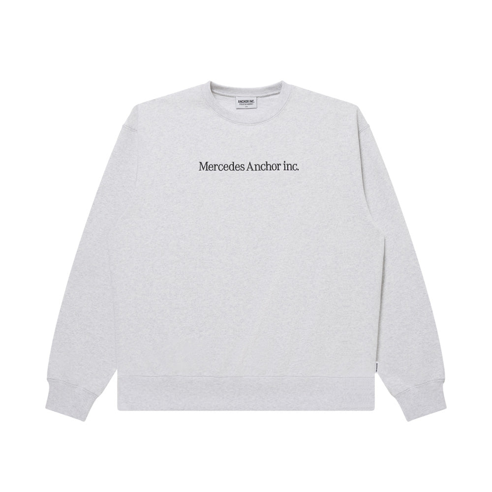 ANCHOR INC.) ONE LINE LOGO CREW SWEAT (ANCSS26CS01) | ANCHOR INC