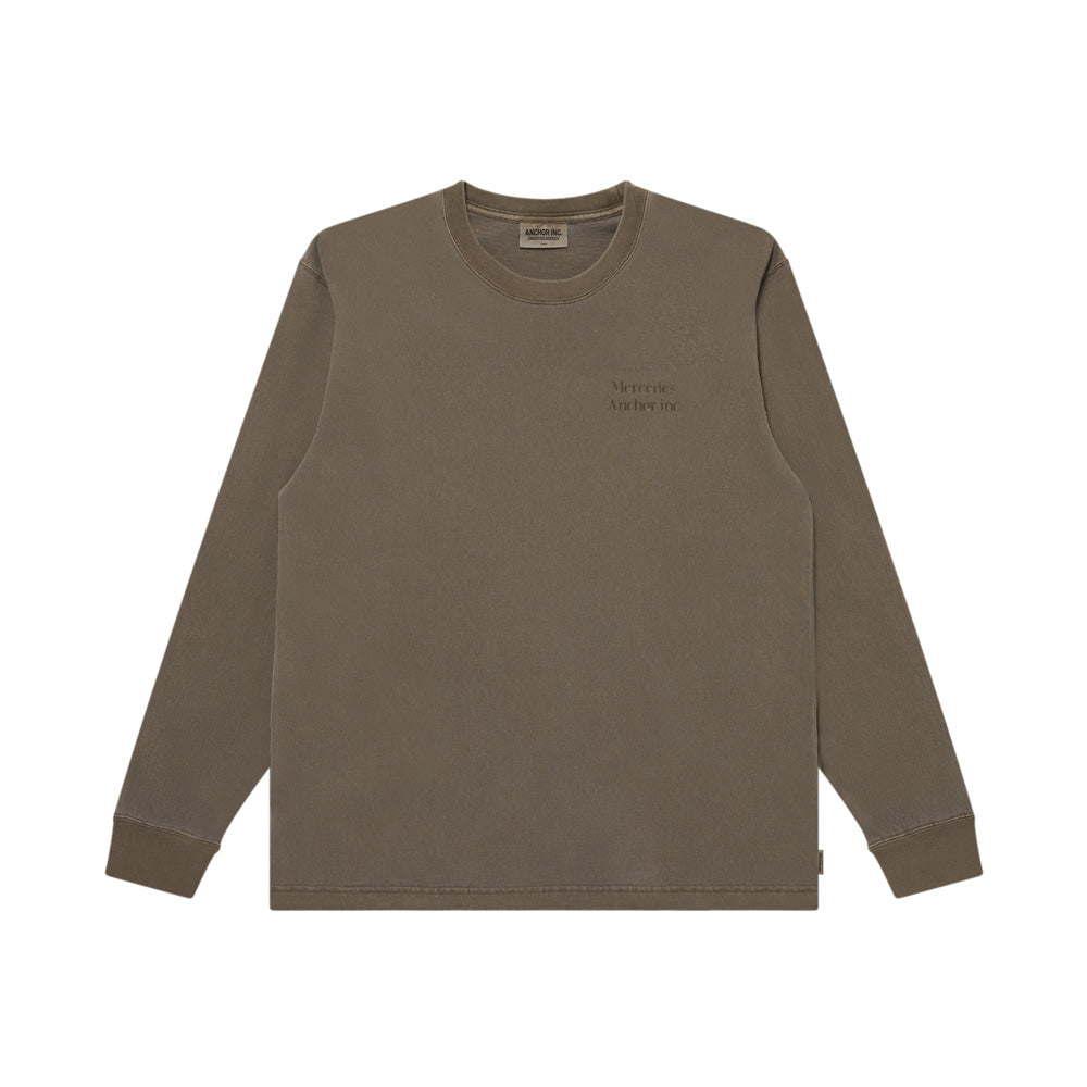 ANCHOR INC.) PIGMENT DYED L/S TEE (ANCSS26LT03) | ANCHOR INC