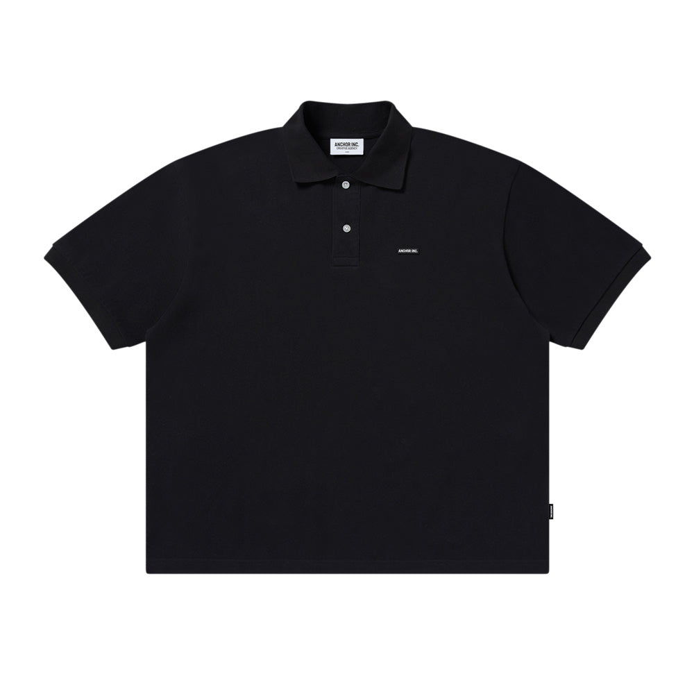 ANCHOR INC.) BOLD LOGO PATCHED POLO SHIRT (ANCSS26TP07) | ANCHOR