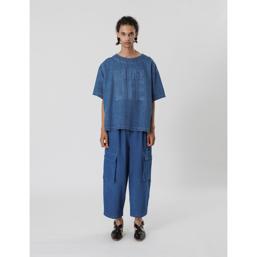 KATHARINE HAMNETT DENIM SMOCK