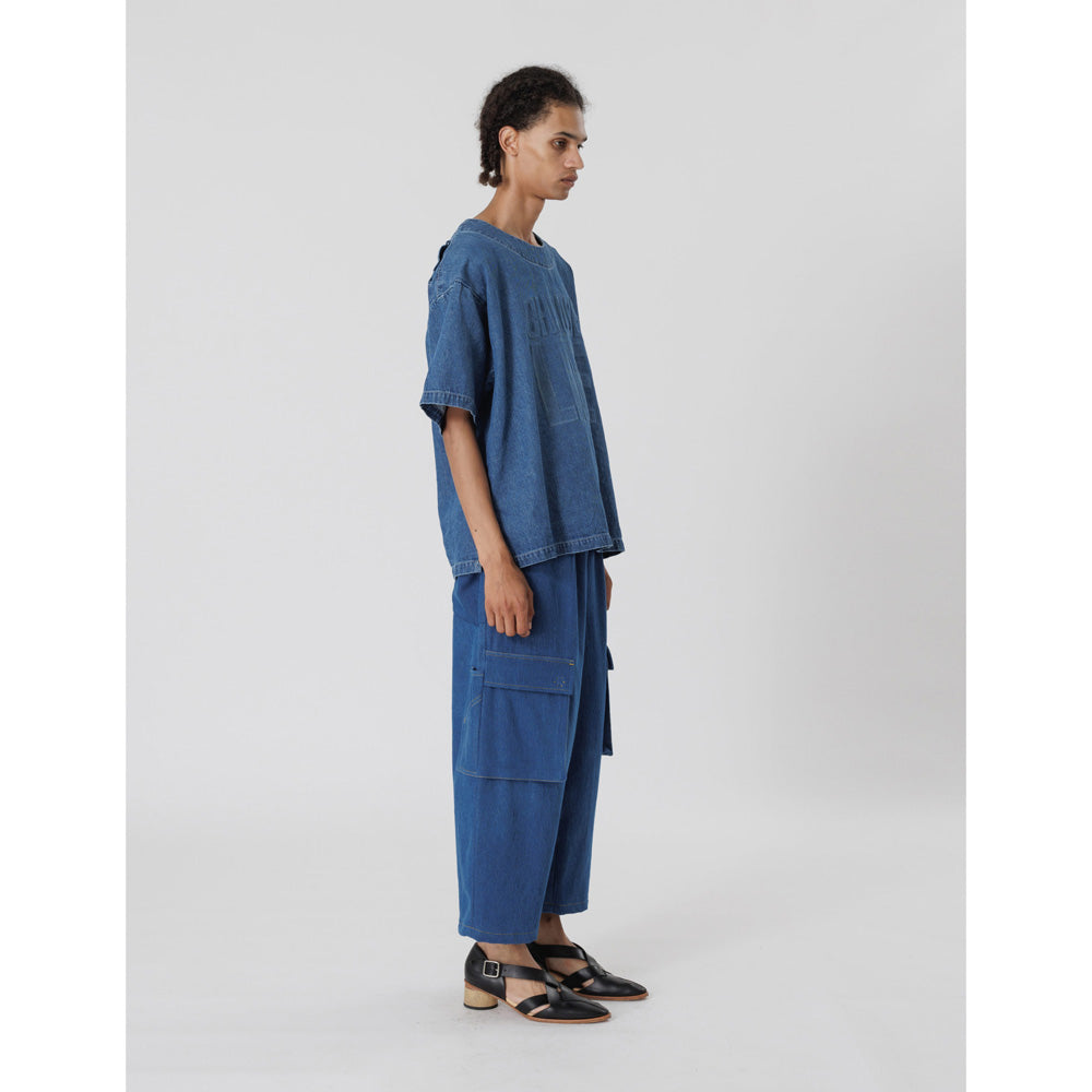 KATHARINE HAMNETT DENIM SMOCK