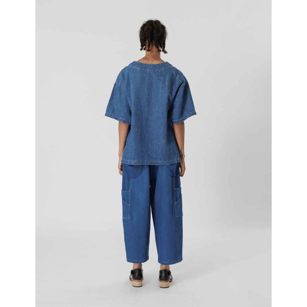 KATHARINE HAMNETT DENIM SMOCK