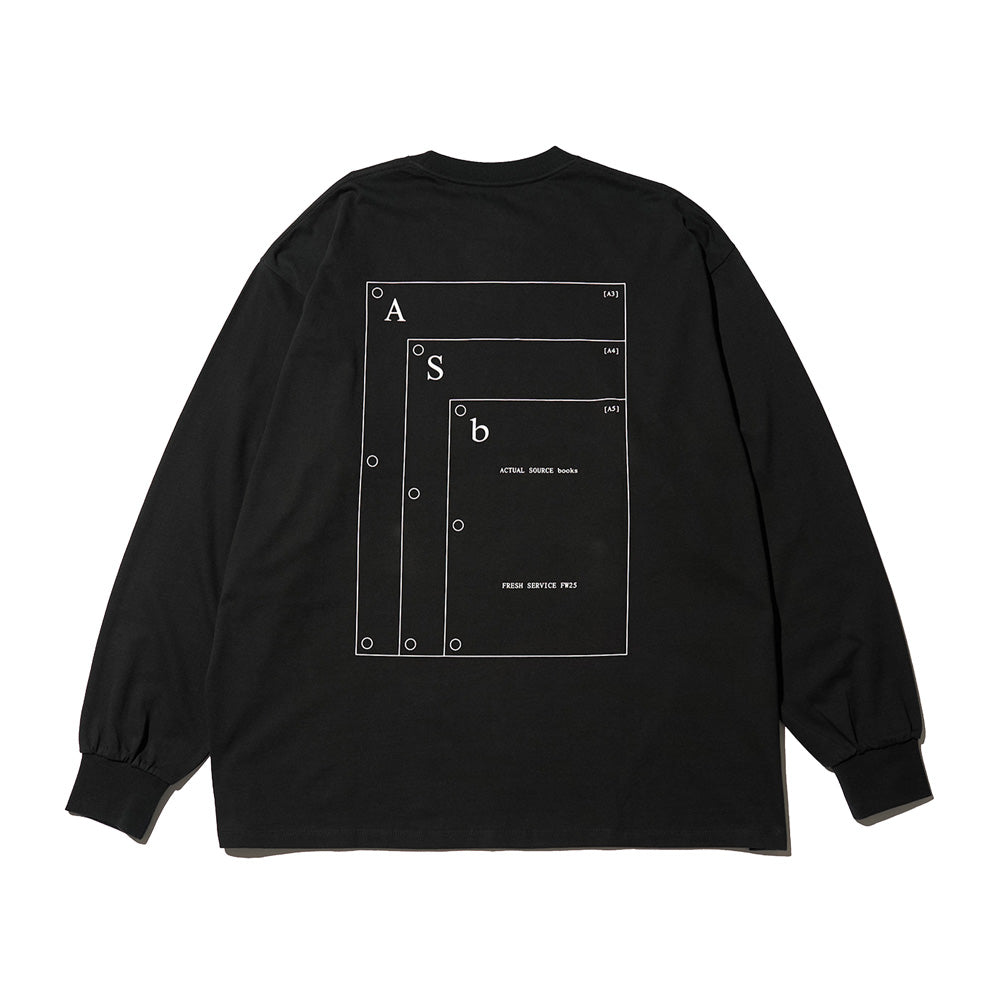 AS×FS CORPORATE L/S TEE “A-SERIES”