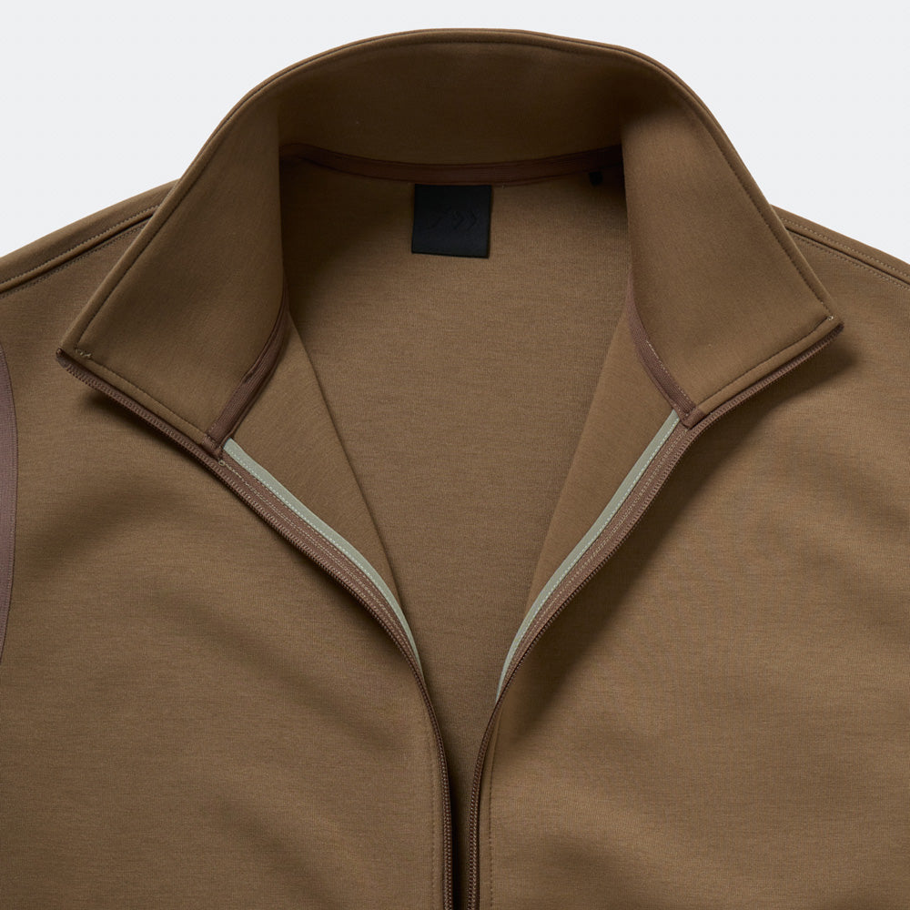 TECH SCUBA KNIT STAND COLLAR VEST