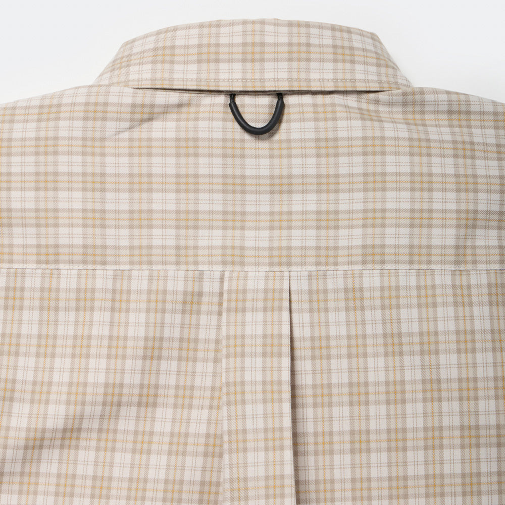 TECH BUTTON DOWN SHIRT L/S GREN PLAID