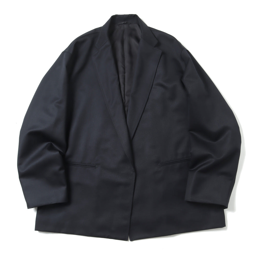 bluブラームス Silk Wool Tropical Cardigan Jacket