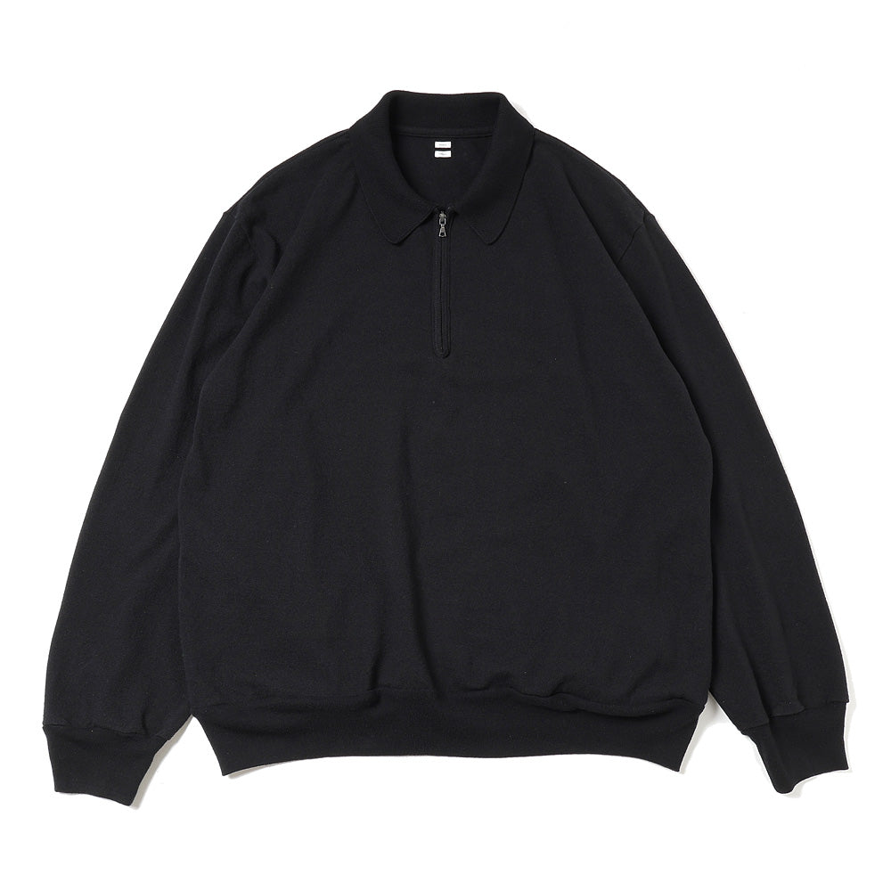 blurhms) Cotton/Silk Nep Half-Zip Pullover (BHS25S037F26