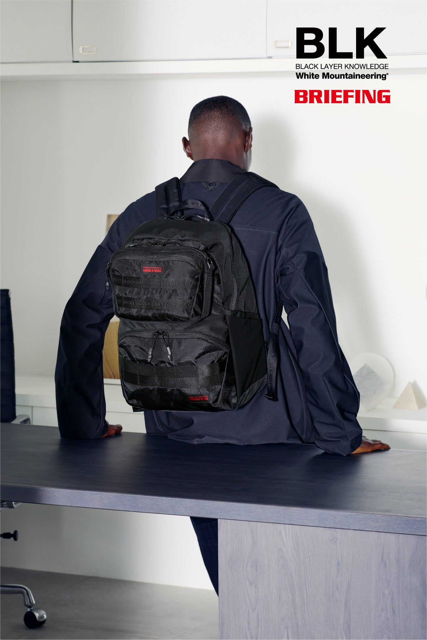 WM x BRIEFING X-PAC SHOULDER BAG