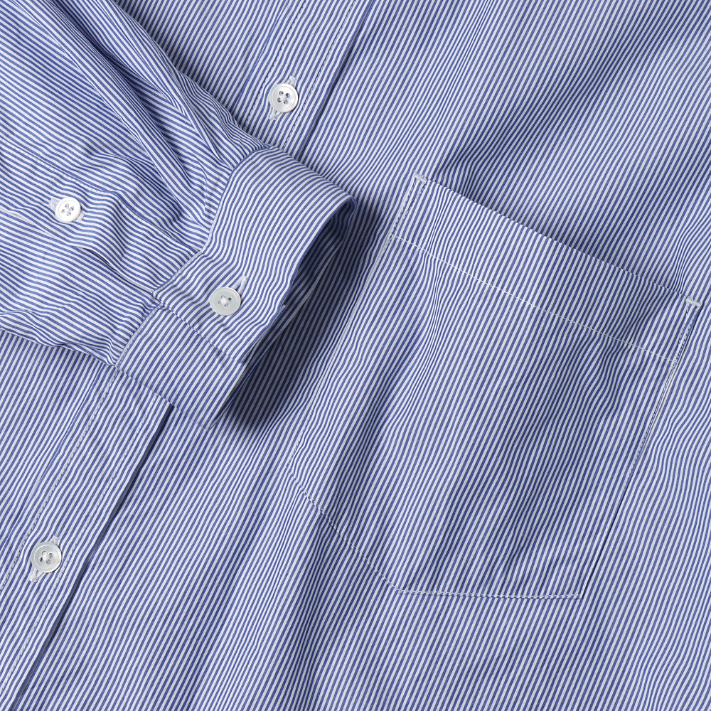 GIZA STRIPE WASHED SHIRT