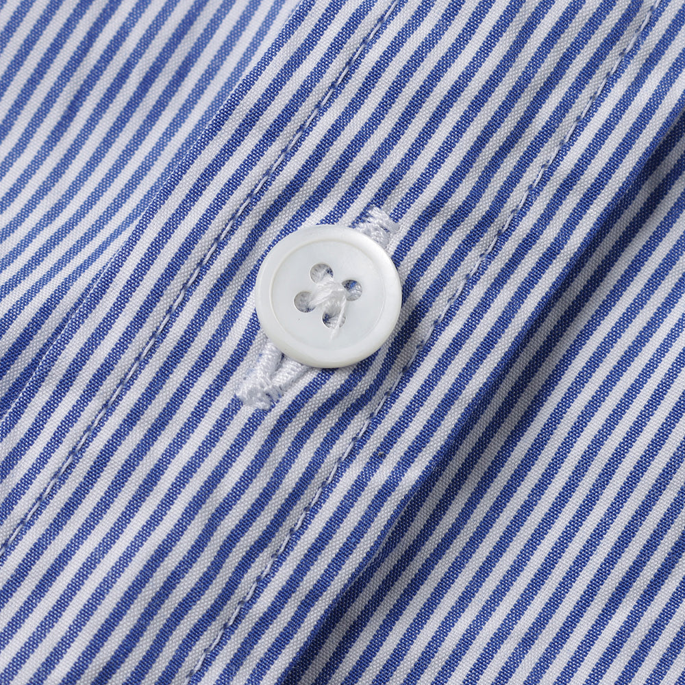 GIZA STRIPE WASHED SHIRT