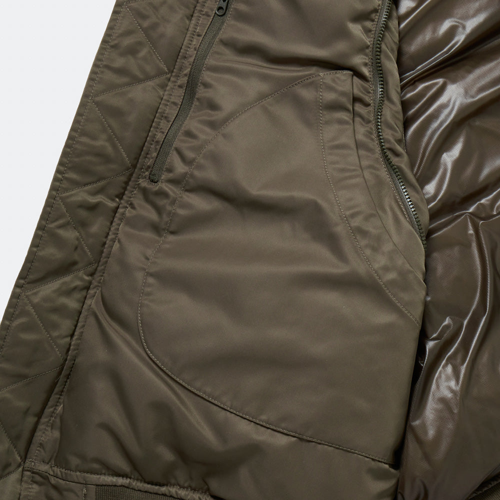 TECH 2WAY MA-1 DOWN JACKET
