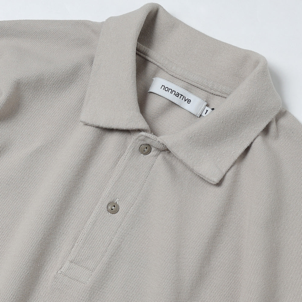 OFFICER S/S POLO SHIRT COTTON PIQUE OVERDYED